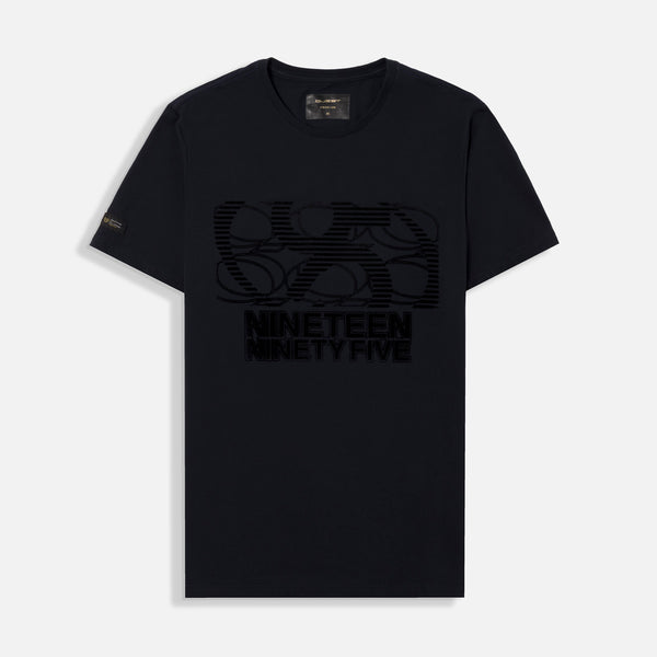 CAMISETA PREMIUM MANGA CORTA COLOR AZUL OSCURO