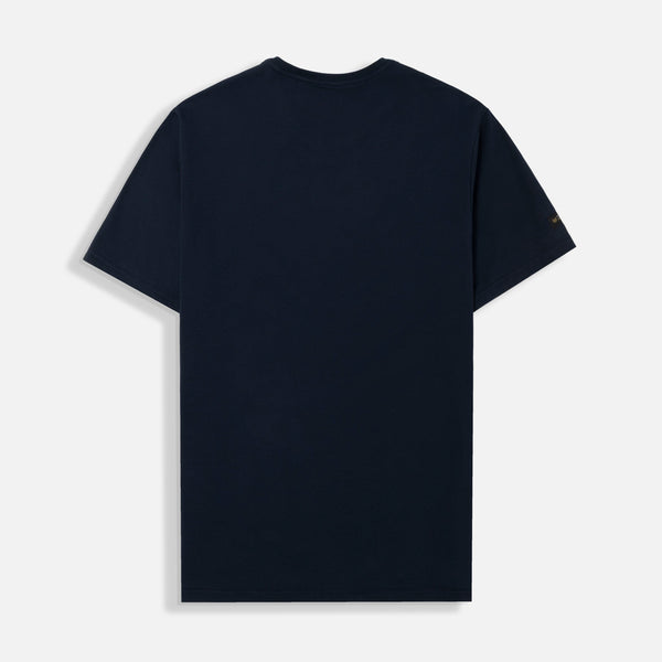 CAMISETA PREMIUM MANGA CORTA COLOR AZUL OSCURO