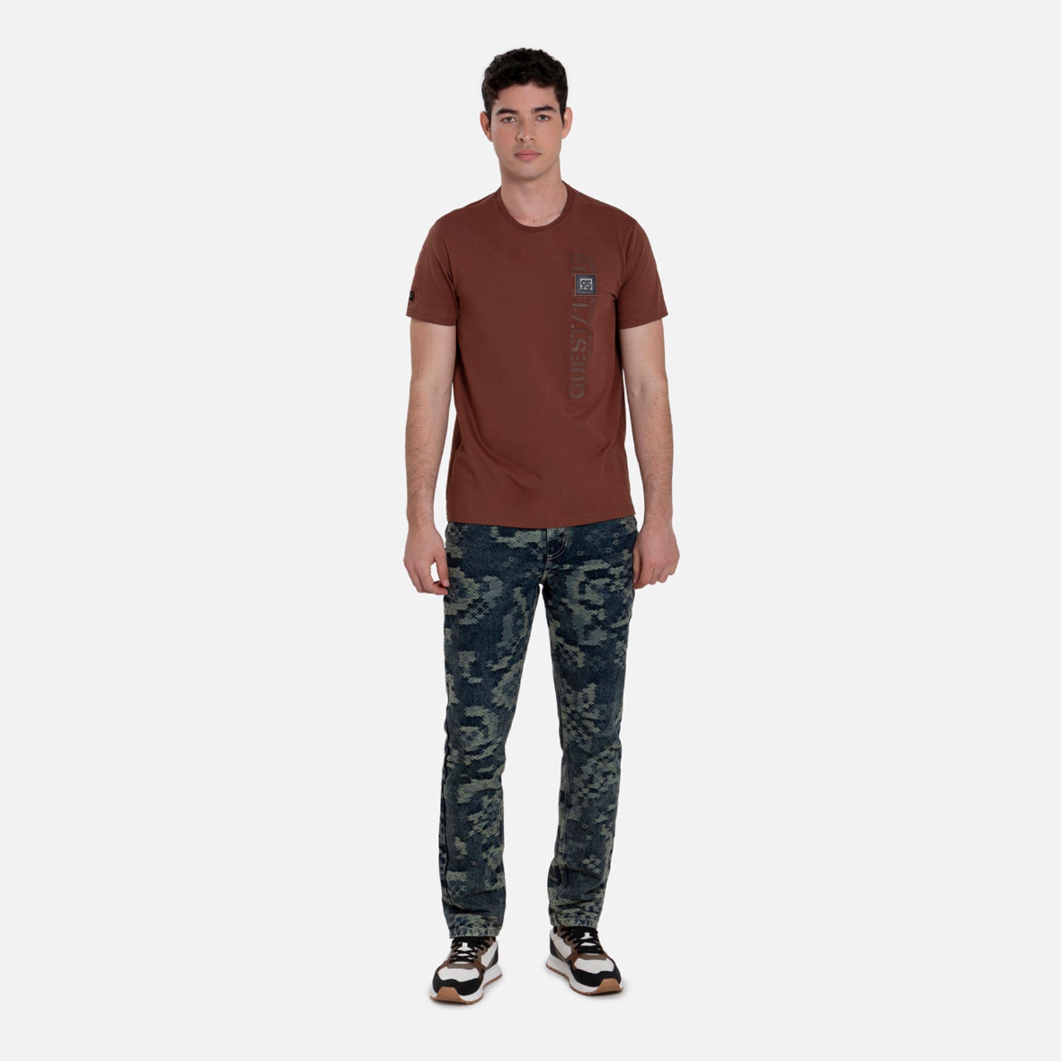 CAMISETA PREMIUM MANGA CORTA COLOR BRUNETTE