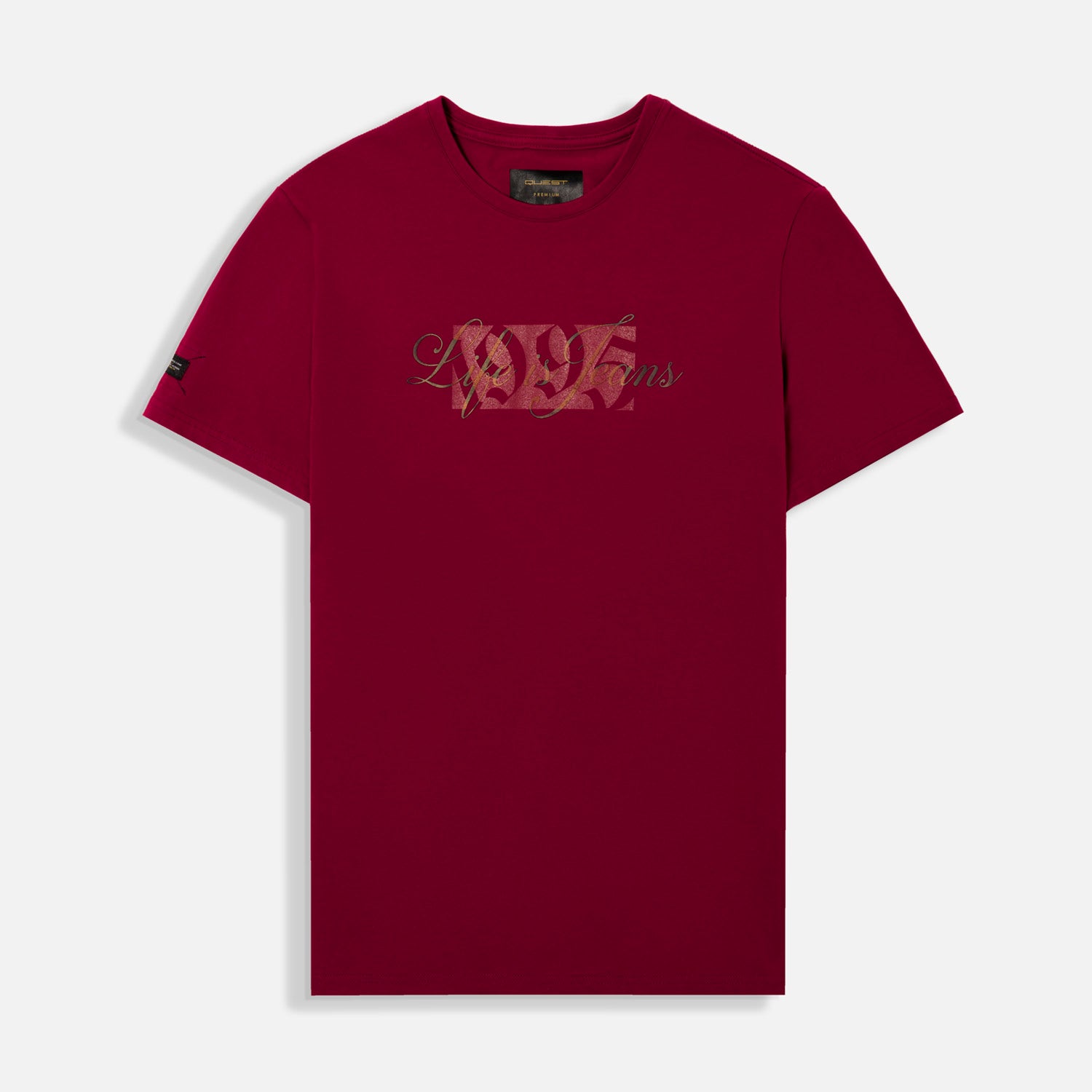 CAMISETA PREMIUM MANGA CORTA COLOR RED DAHILA