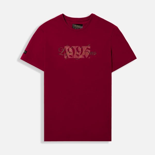 CAMISETA PREMIUM MANGA CORTA COLOR RED DAHILA
