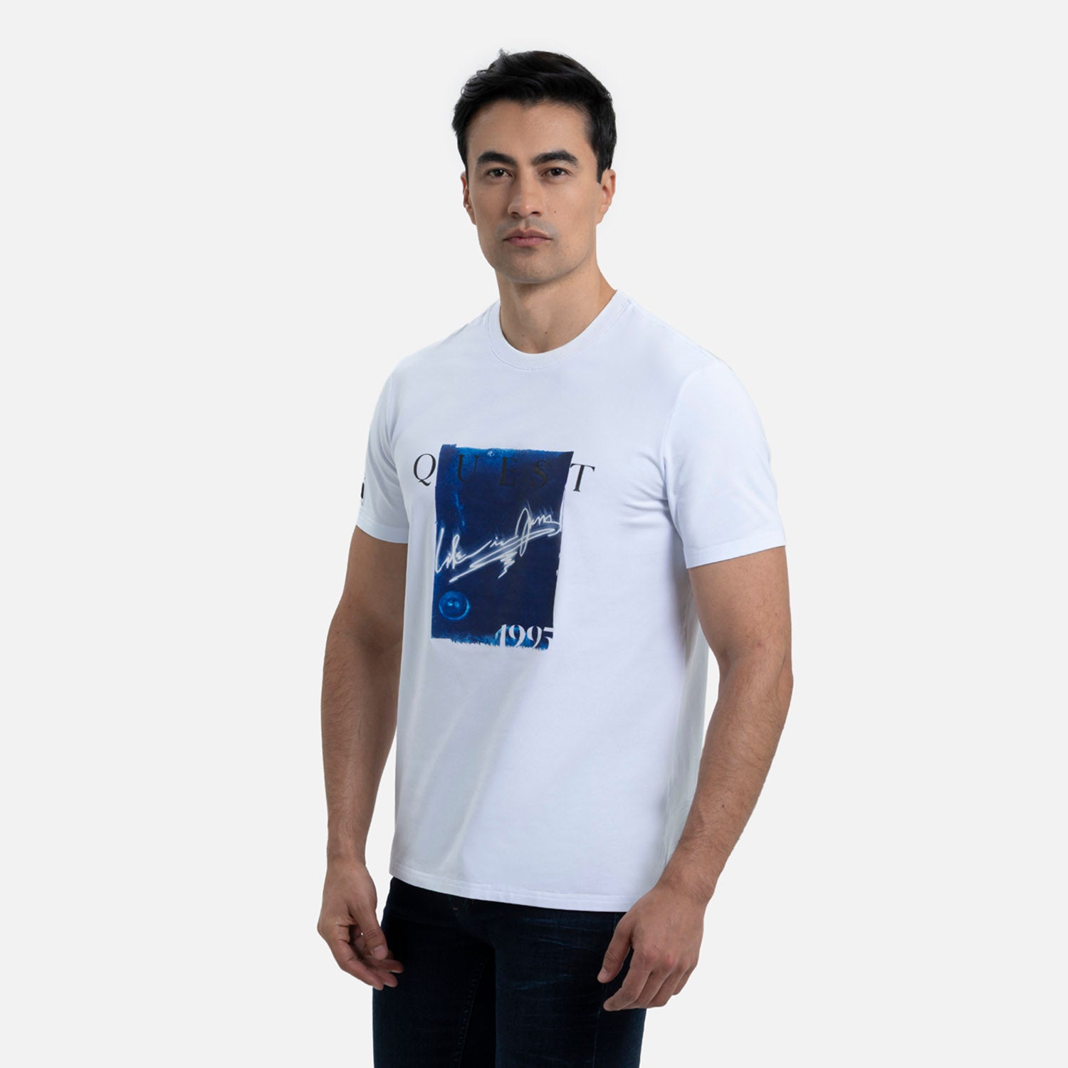 CAMISETA PREMIUM MANGA CORTA COLOR BLANCO OPTICO