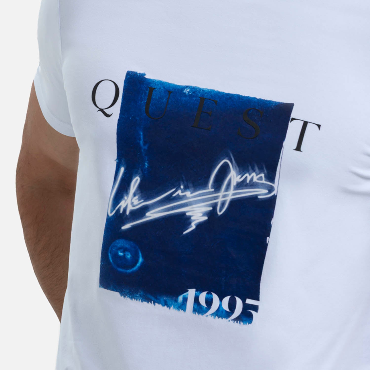 CAMISETA PREMIUM MANGA CORTA COLOR BLANCO OPTICO
