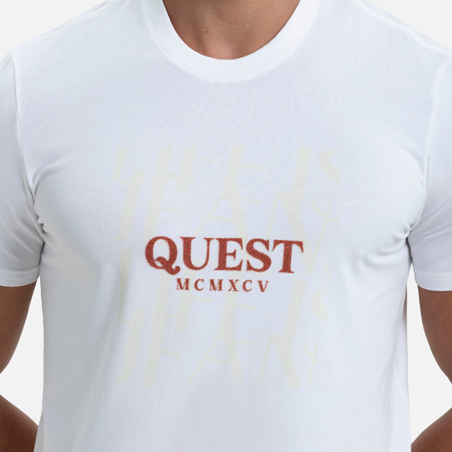 CAMISETA PREMIUM MANGA CORTA COLOR IVORY