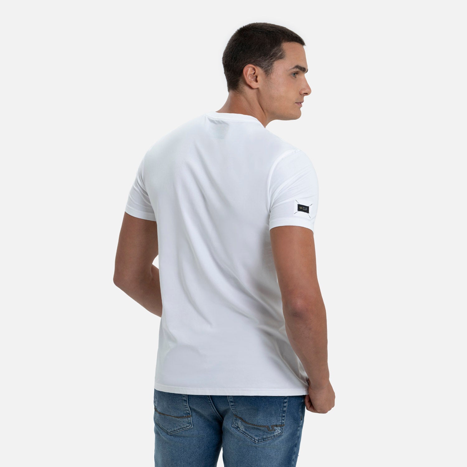 CAMISETA PREMIUM MANGA CORTA COLOR IVORY