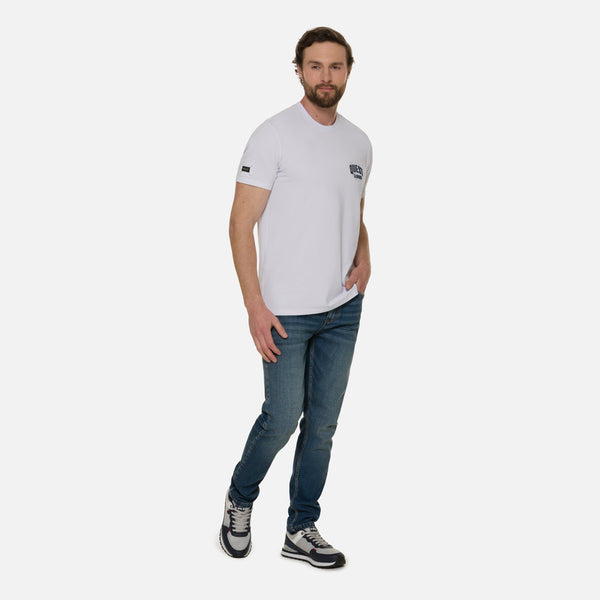 CAMISETA PREMIUM MANGA CORTA COLOR BLANCO OPTICO