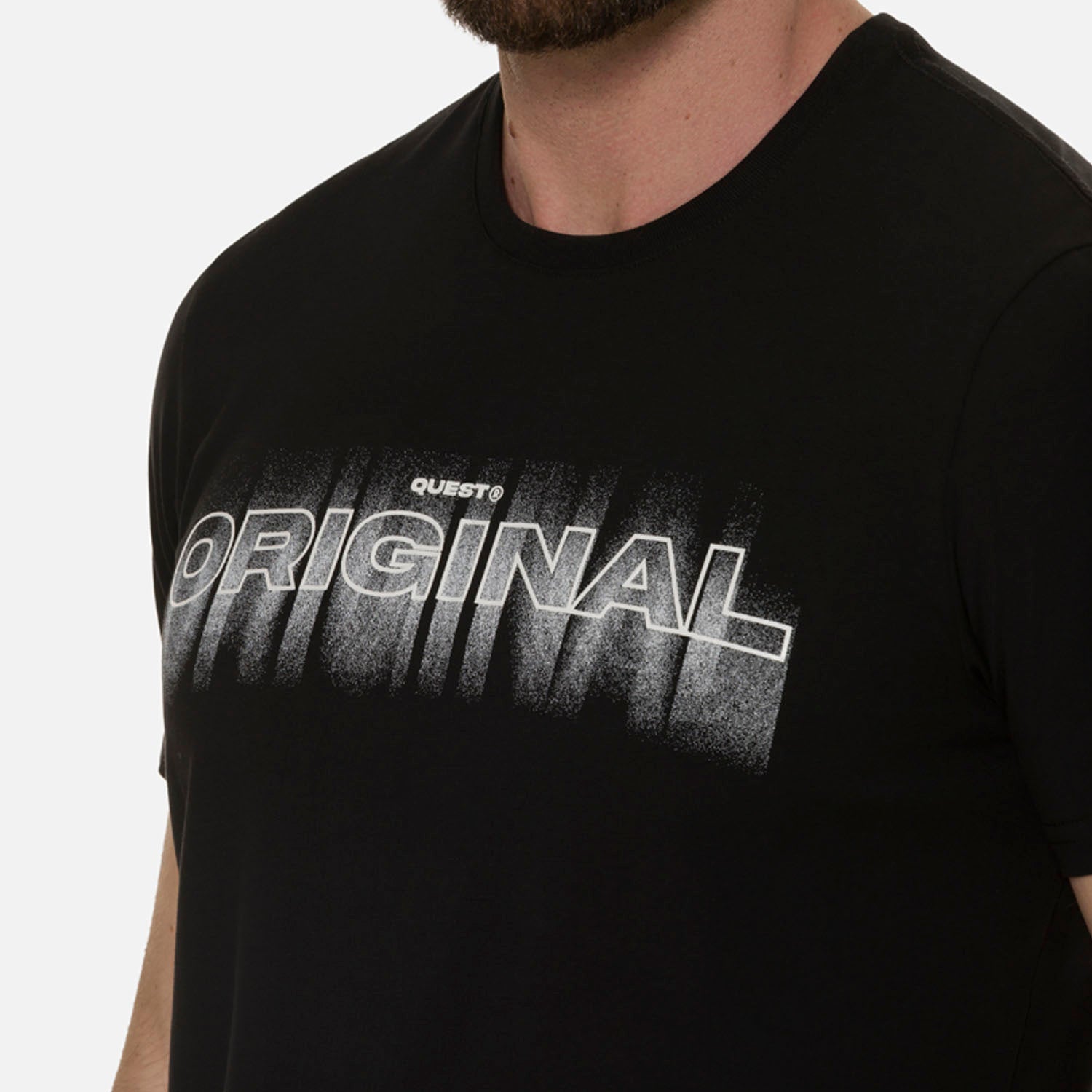 CAMISETA PREMIUM MANGA CORTA COLOR NEGRO