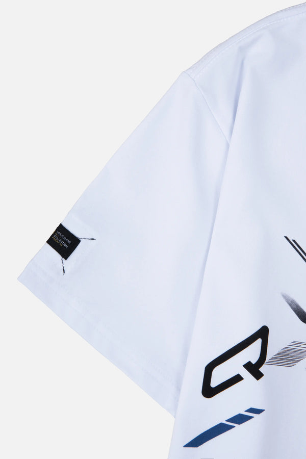 CAMISETA PREMIUM MANGA CORTA COLOR BLANCO OPTICO