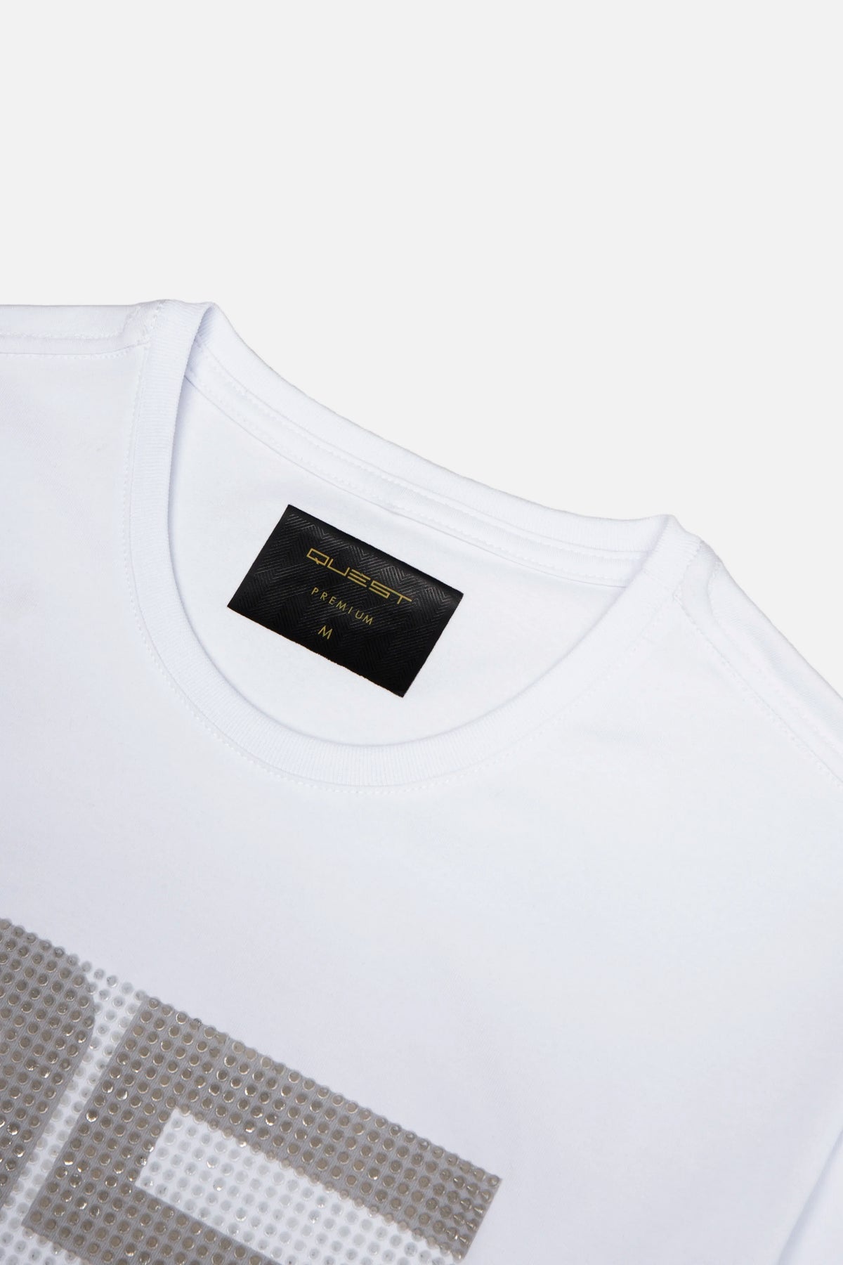 CAMISETA PREMIUM MANGA CORTA COLOR BLANCO OPTICO
