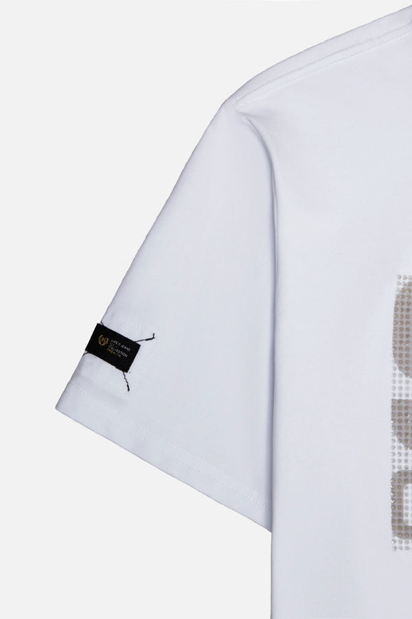 CAMISETA PREMIUM MANGA CORTA COLOR BLANCO OPTICO