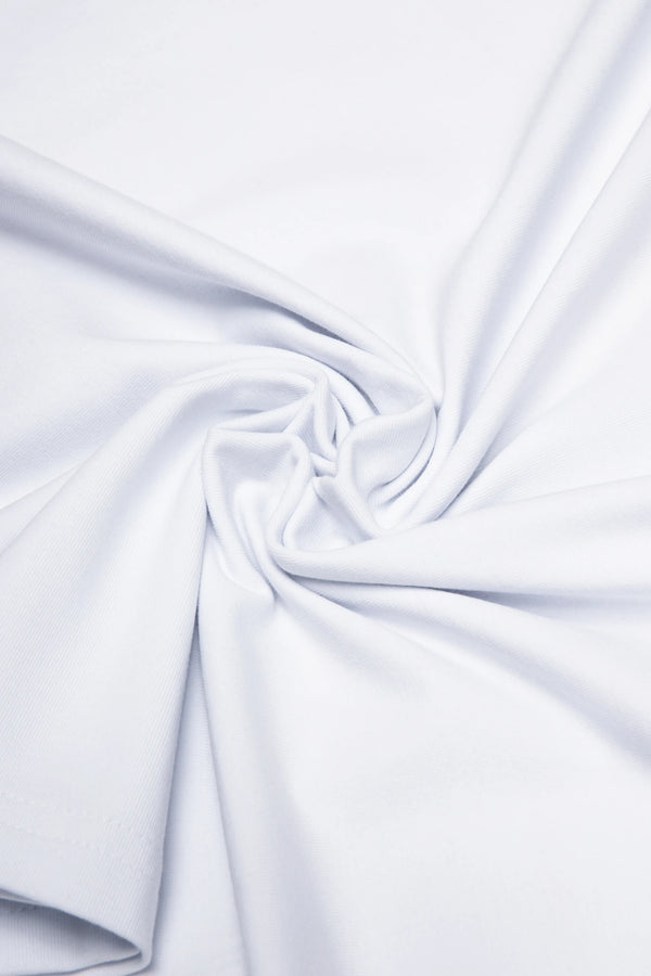 CAMISETA PREMIUM MANGA CORTA COLOR BLANCO OPTICO