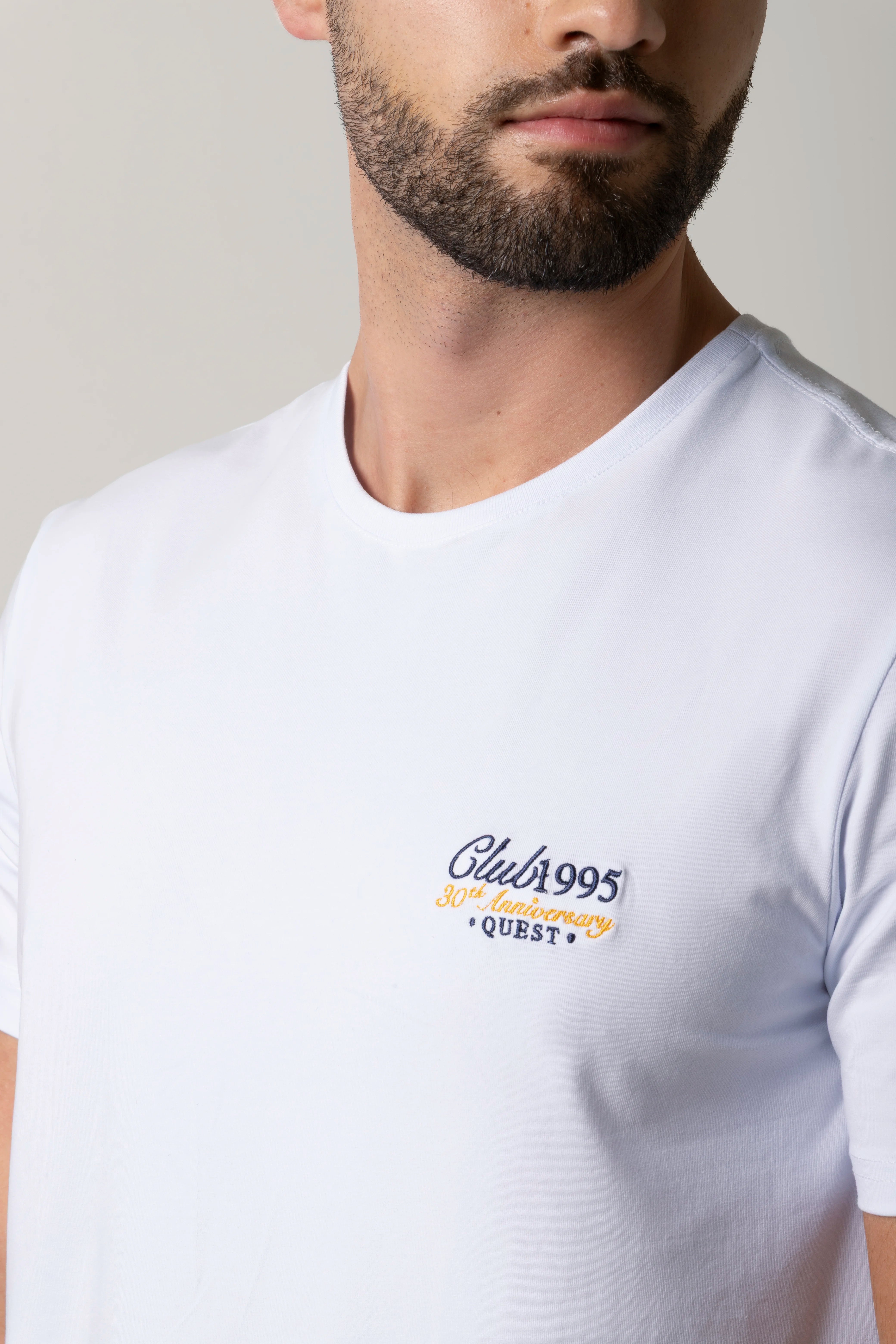 CAMISETA PREMIUM MANGA CORTA COLOR BLANCO OPTICO