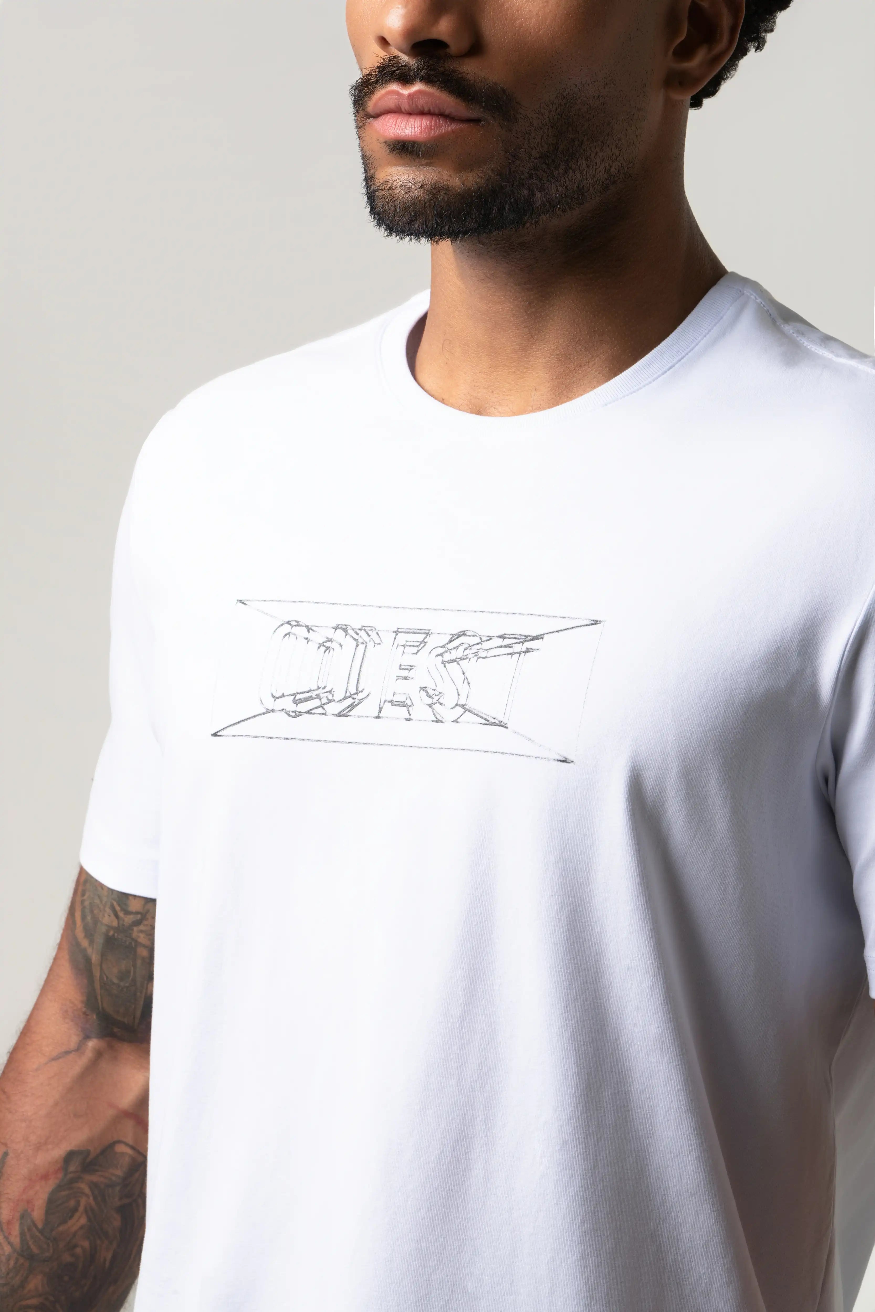 CAMISETA PREMIUM MANGA CORTA COLOR BLANCO OPTICO