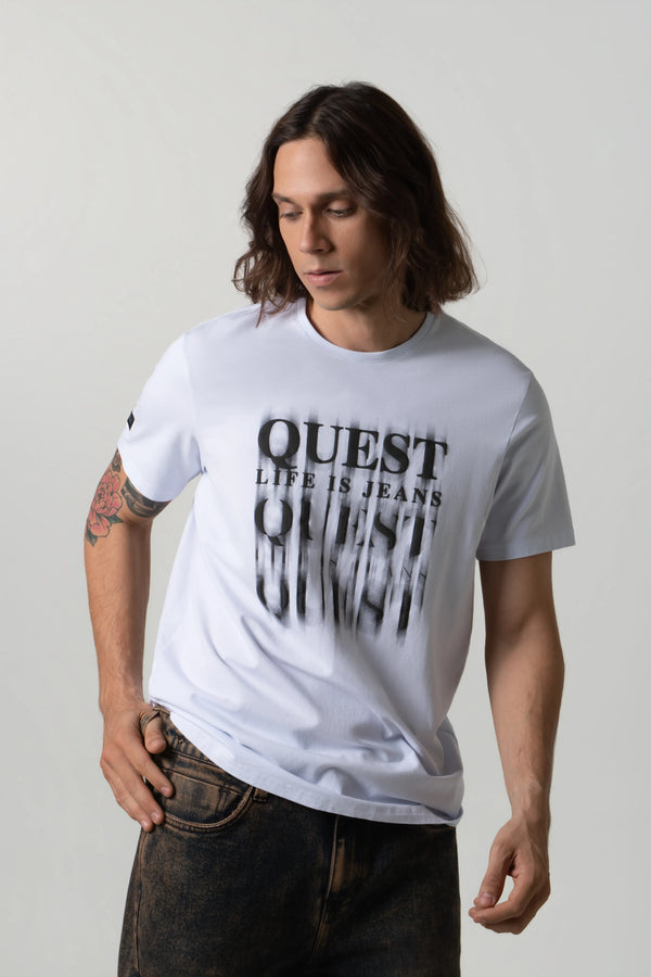 CAMISETA PREMIUM MANGA CORTA COLOR BLANCO OPTICO
