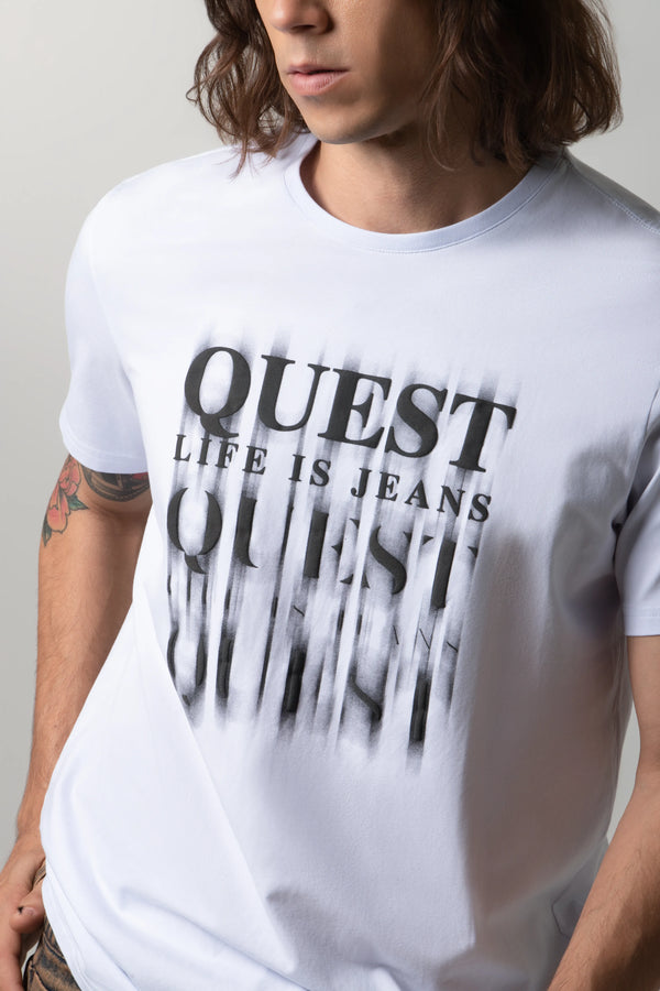 CAMISETA PREMIUM MANGA CORTA COLOR BLANCO OPTICO