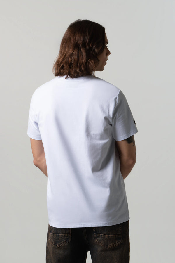 CAMISETA PREMIUM MANGA CORTA COLOR BLANCO OPTICO