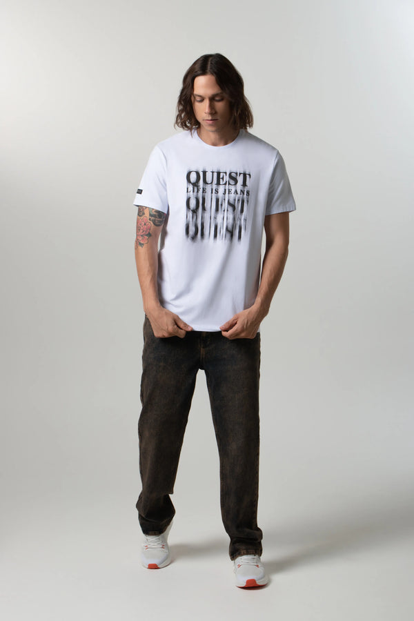 CAMISETA PREMIUM MANGA CORTA COLOR BLANCO OPTICO