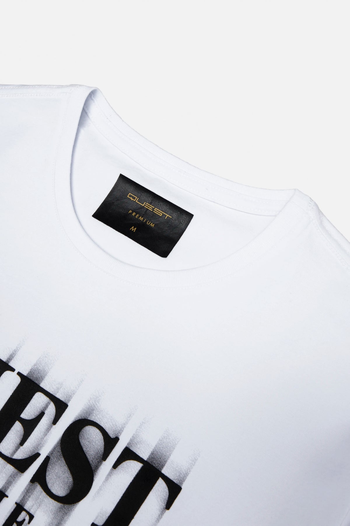 CAMISETA PREMIUM MANGA CORTA COLOR BLANCO OPTICO