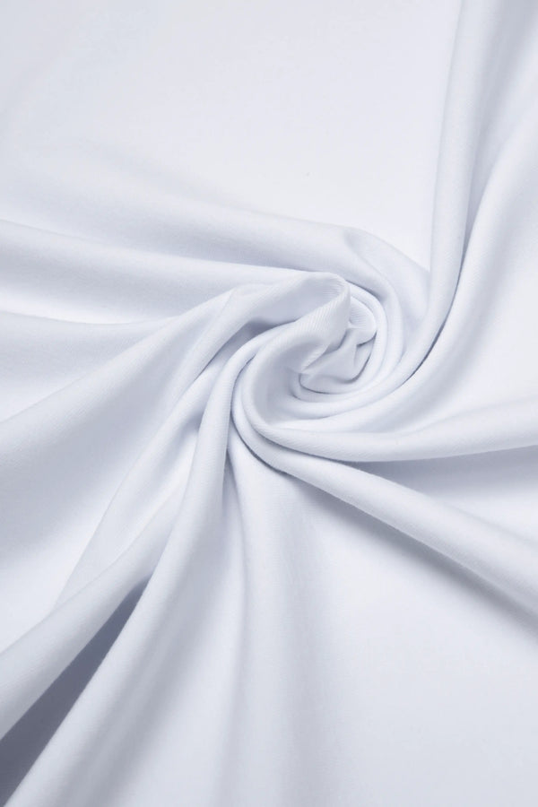 CAMISETA PREMIUM MANGA CORTA COLOR BLANCO OPTICO
