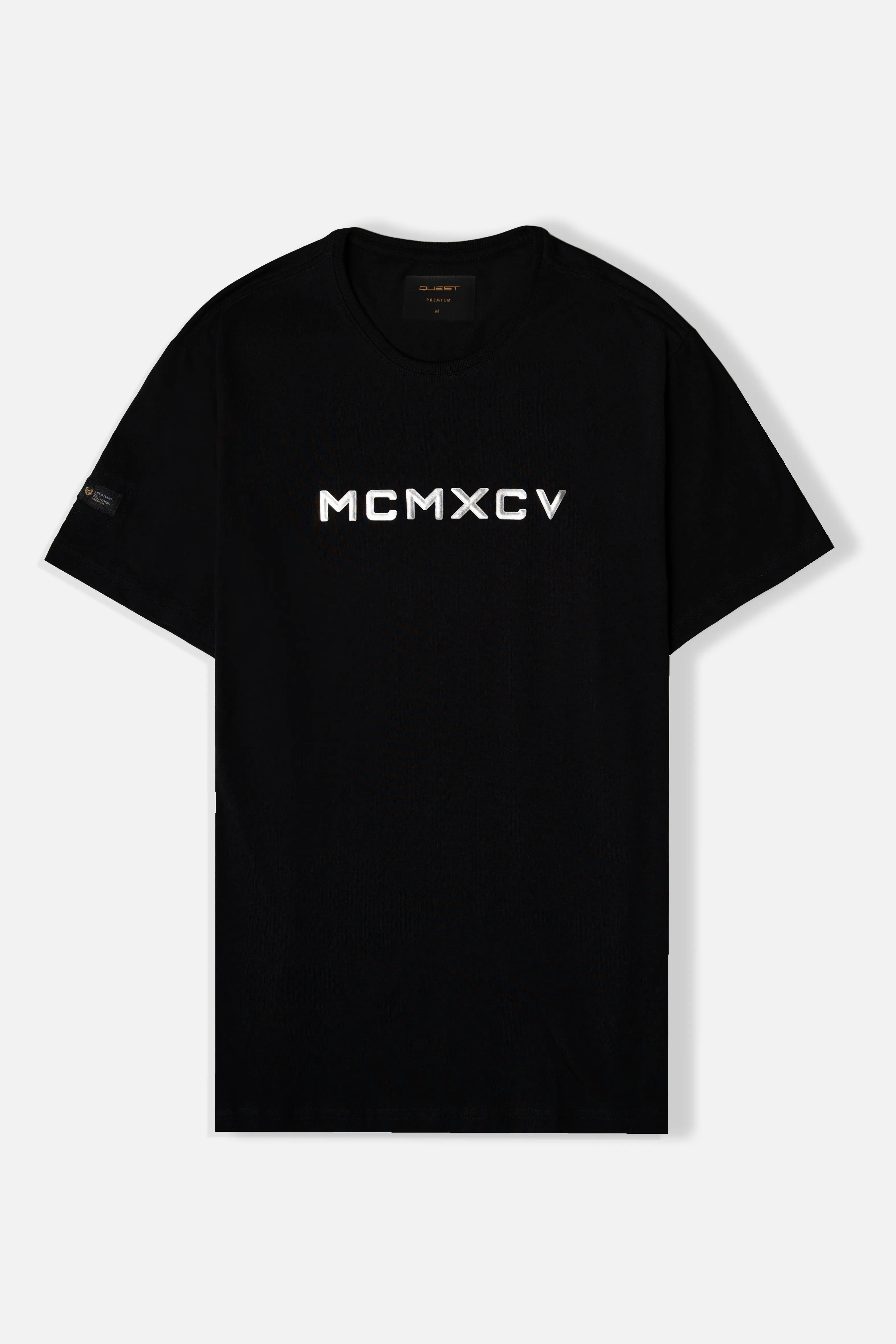 CAMISETA PREMIUM MANGA CORTA COLOR NEGRO