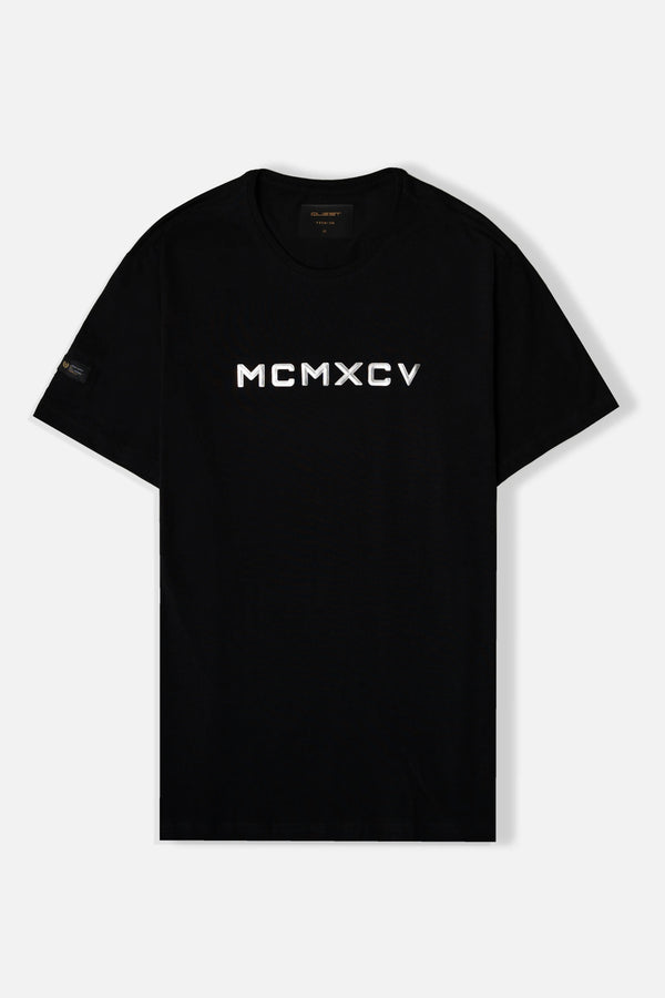 CAMISETA PREMIUM MANGA CORTA COLOR NEGRO