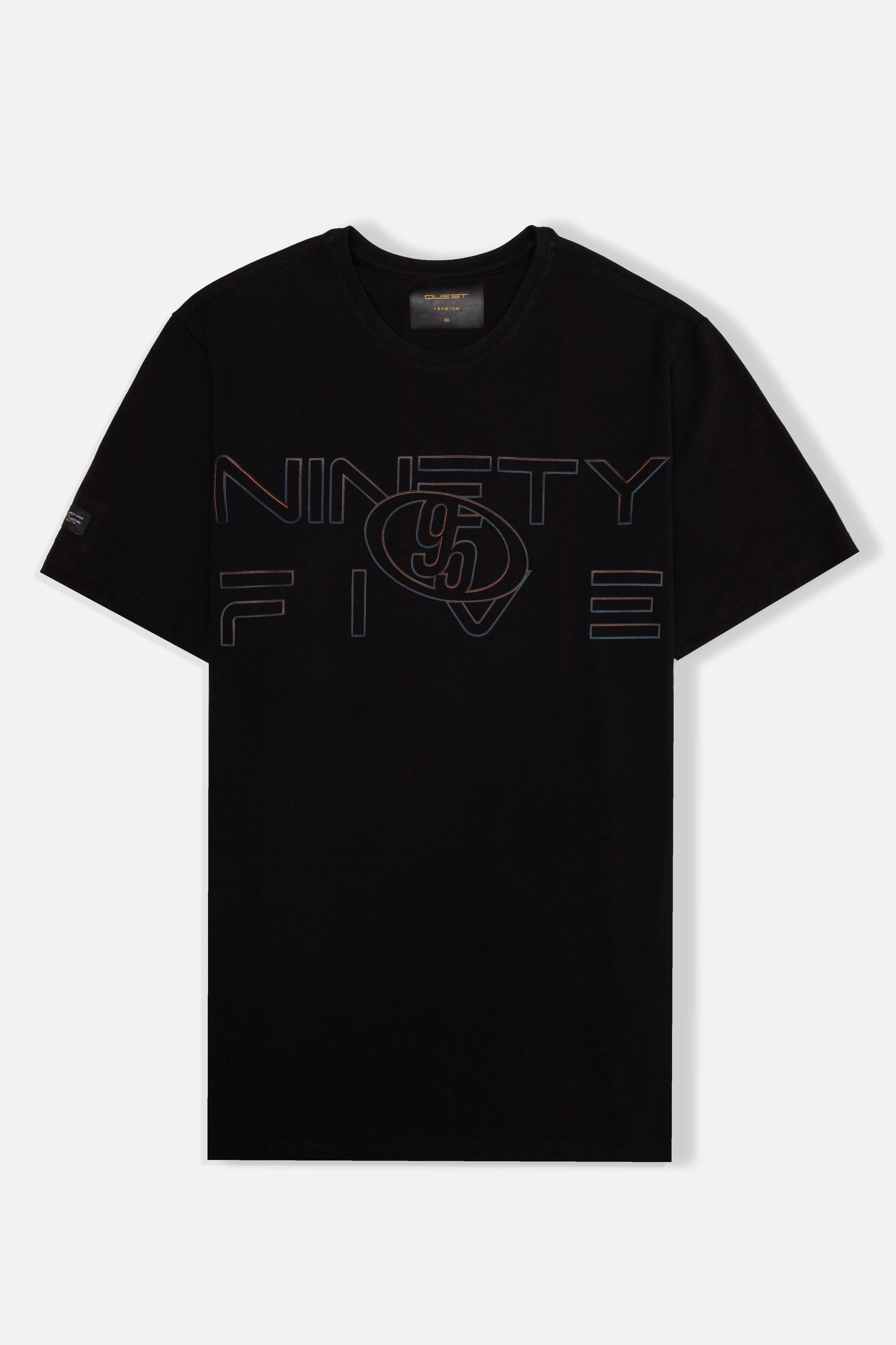 CAMISETA PREMIUM MANGA CORTA COLOR NEGRO