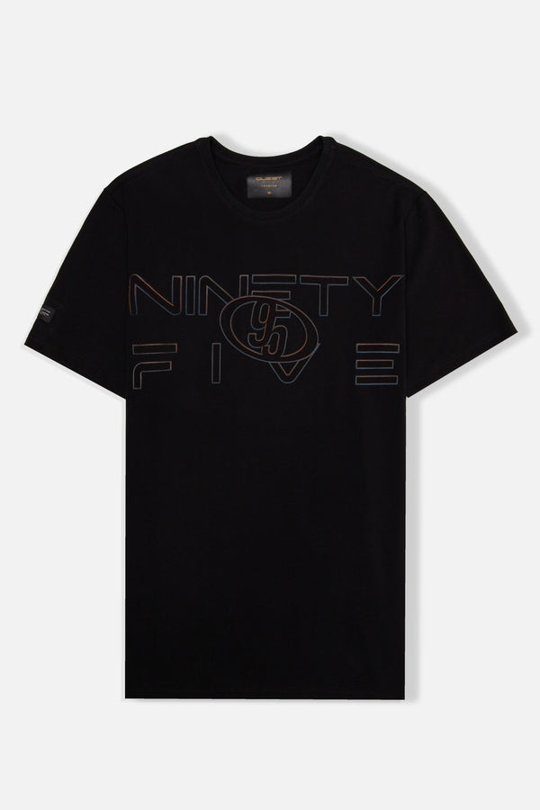 CAMISETA PREMIUM MANGA CORTA COLOR NEGRO