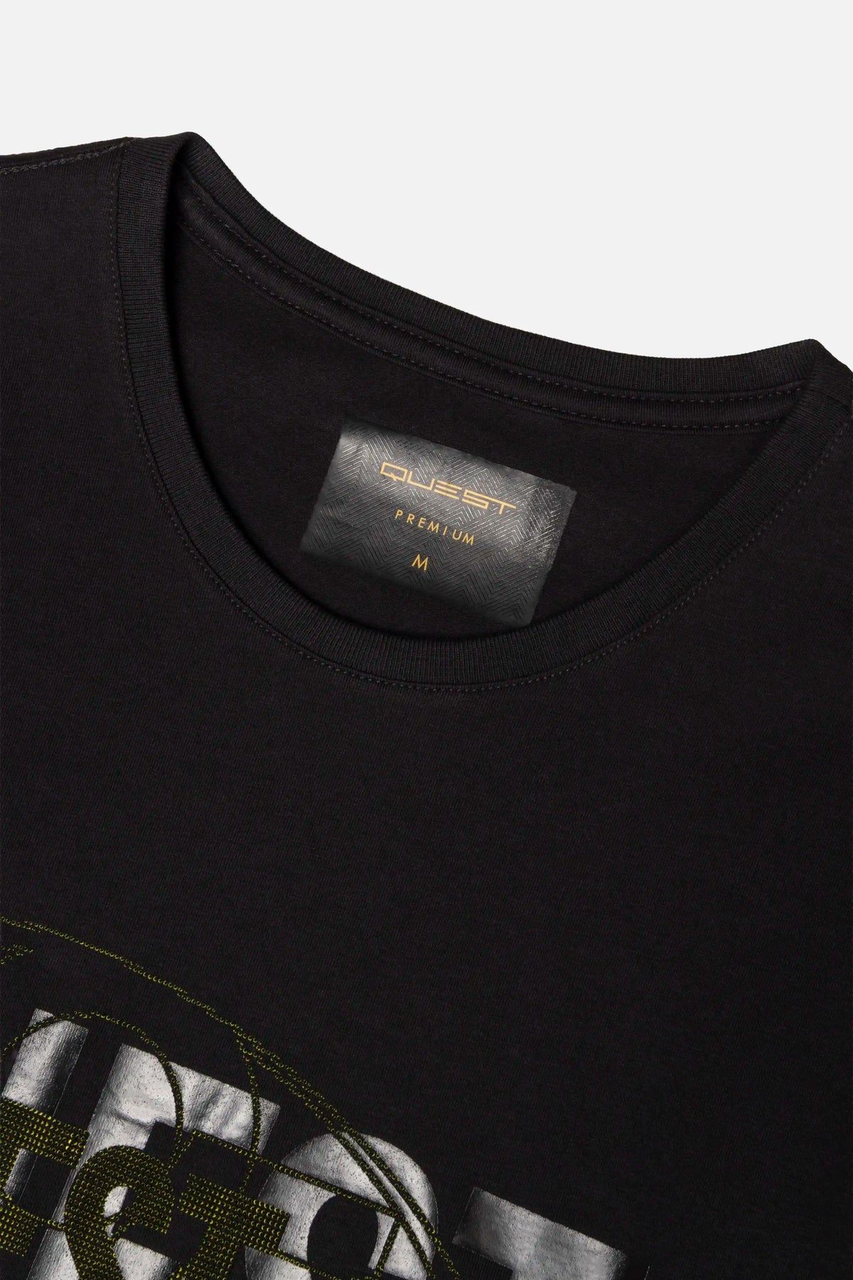 CAMISETA PREMIUM MANGA CORTA COLOR NEGRO