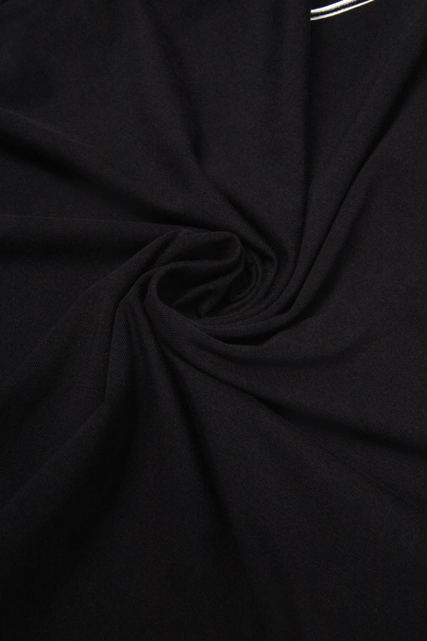 CAMISETA PREMIUM MANGA CORTA COLOR NEGRO