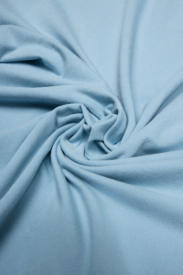 CAMISETA PREMIUM MANGA CORTA COLOR AZUL GLACIAR