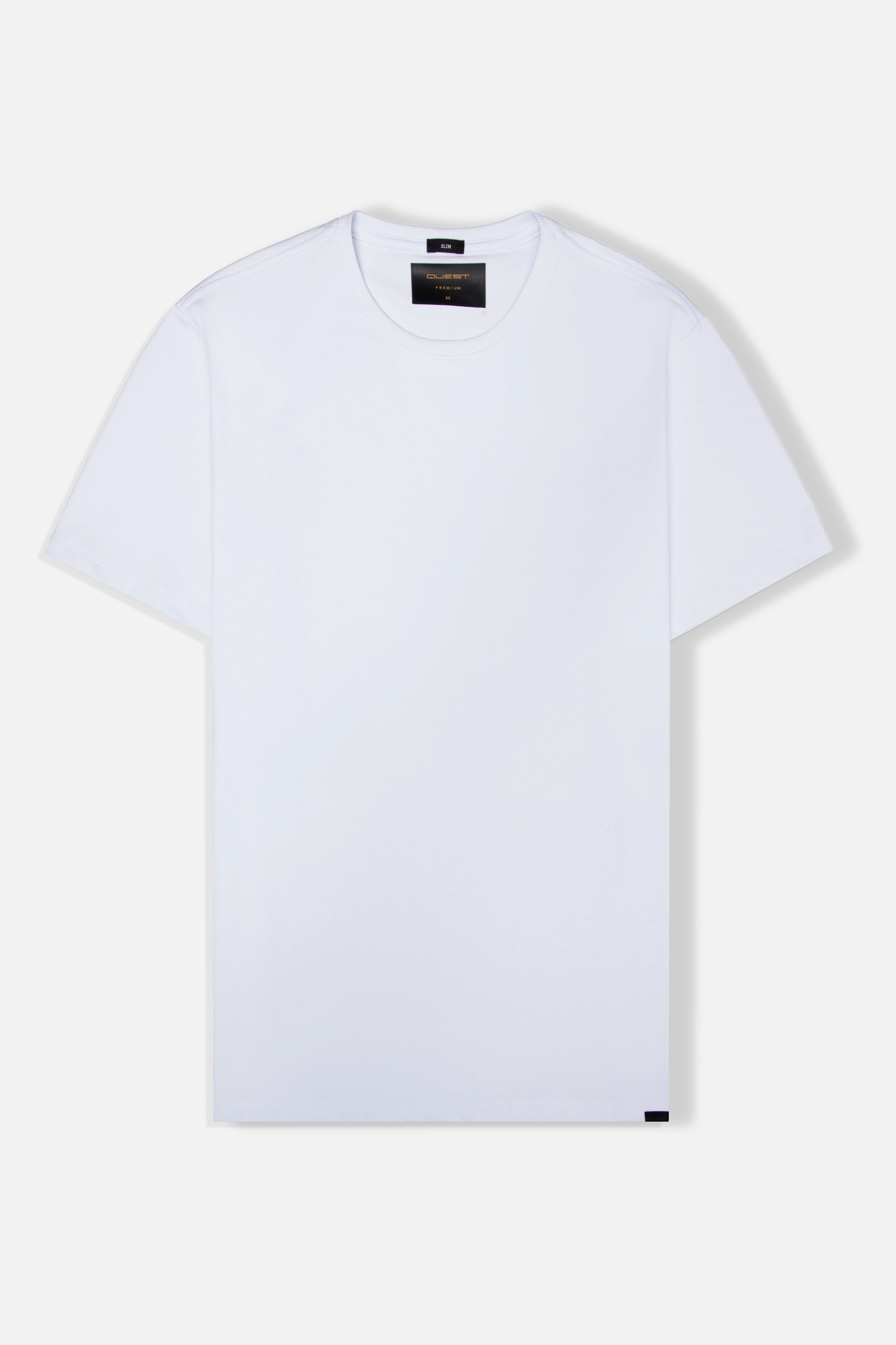 CAMISETA PREMIUM MANGA CORTA COLOR BLANCO OPTICO