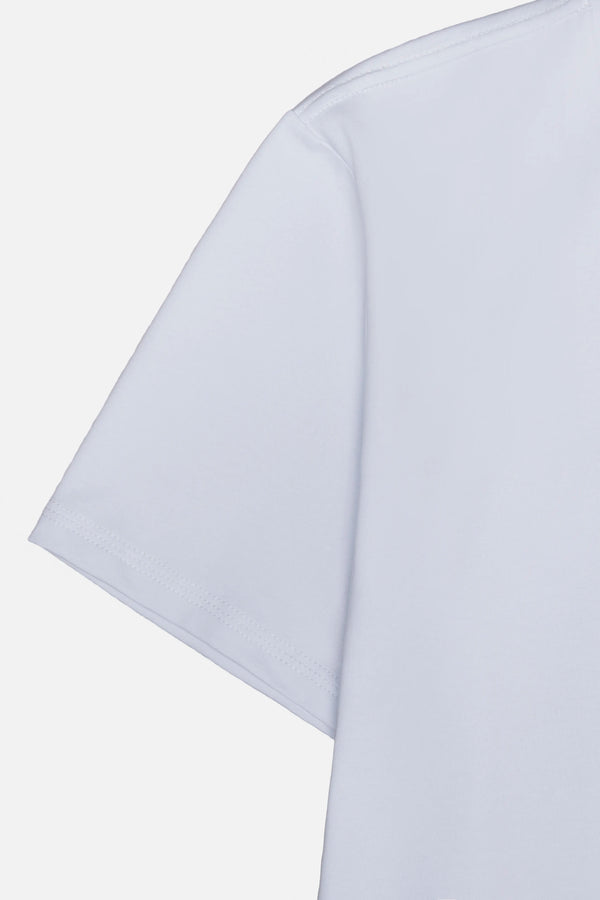 CAMISETA PREMIUM MANGA CORTA COLOR BLANCO OPTICO