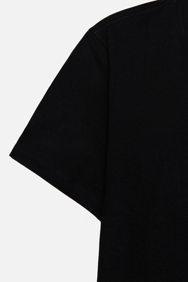 CAMISETA PREMIUM MANGA CORTA COLOR NEGRO