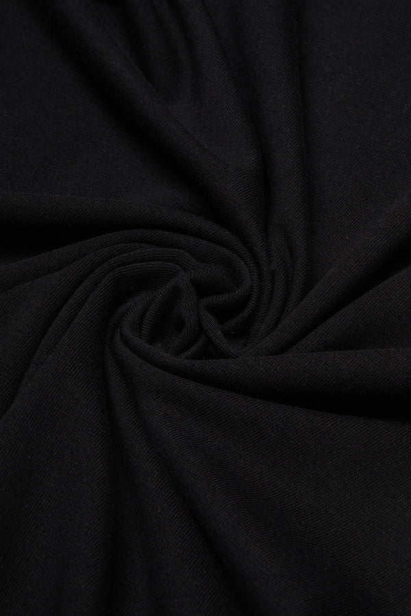 CAMISETA PREMIUM MANGA CORTA COLOR NEGRO