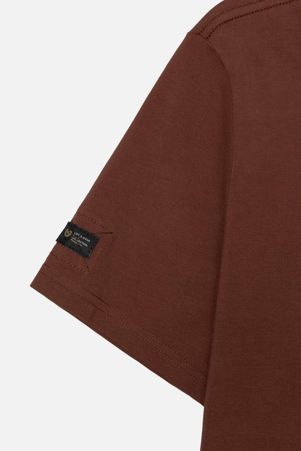 CAMISETA PREMIUM MANGA CORTA COLOR BRUNETTE