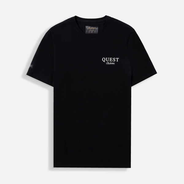 CAMISETA PREMIUM MANGA CORTA COLOR NEGRO