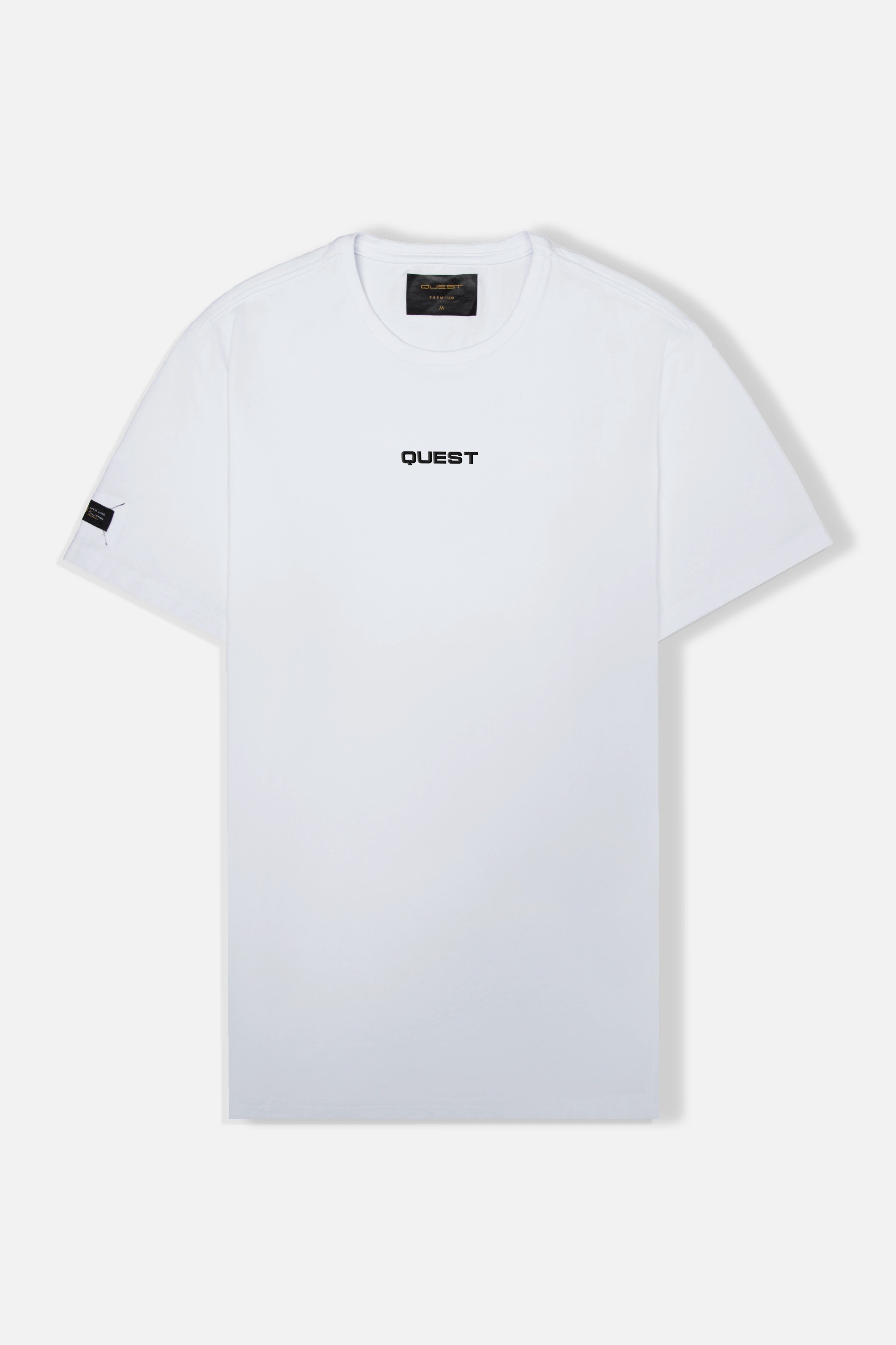CAMISETA PREMIUM MANGA CORTA COLOR BLANCO OPTICO