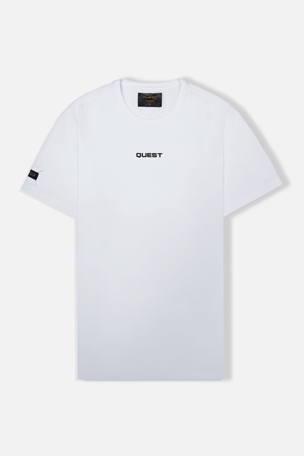 CAMISETA PREMIUM MANGA CORTA COLOR BLANCO OPTICO