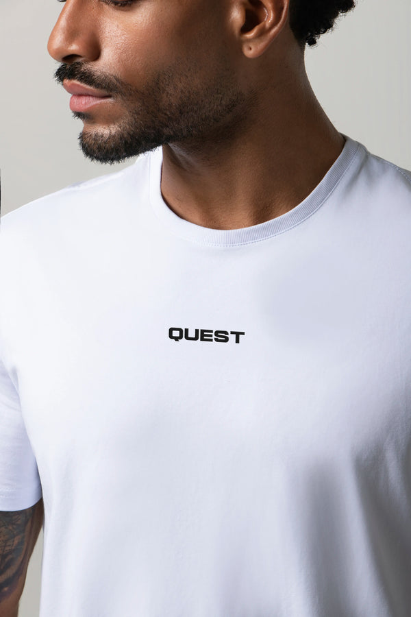 CAMISETA PREMIUM MANGA CORTA COLOR BLANCO OPTICO