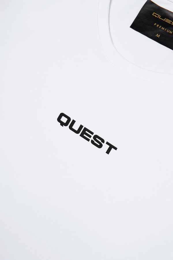 CAMISETA PREMIUM MANGA CORTA COLOR BLANCO OPTICO