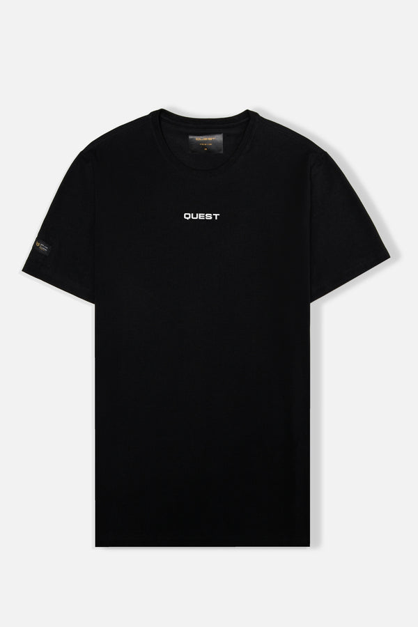 CAMISETA PREMIUM MANGA CORTA COLOR NEGRO