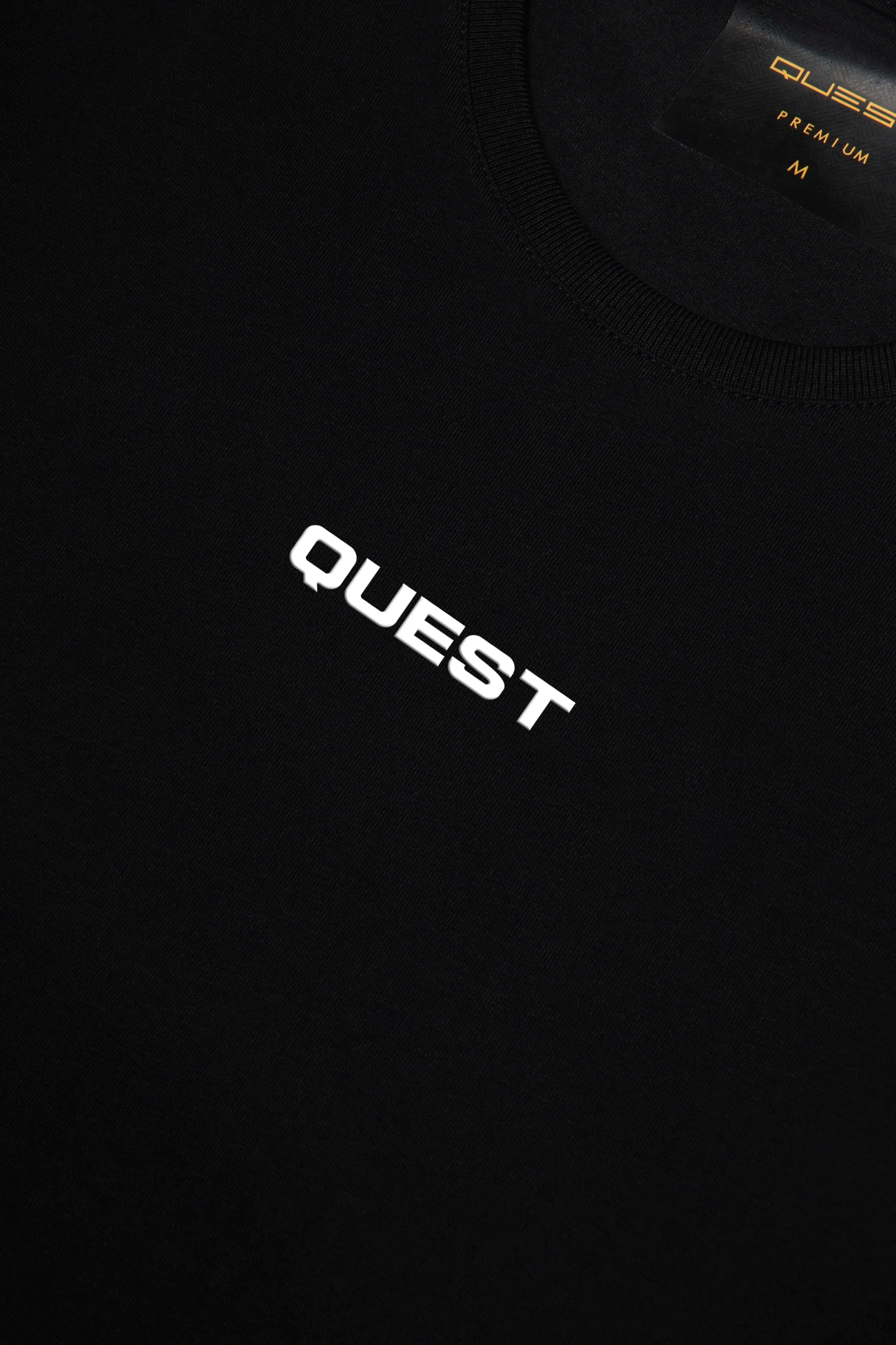 CAMISETA PREMIUM MANGA CORTA COLOR NEGRO