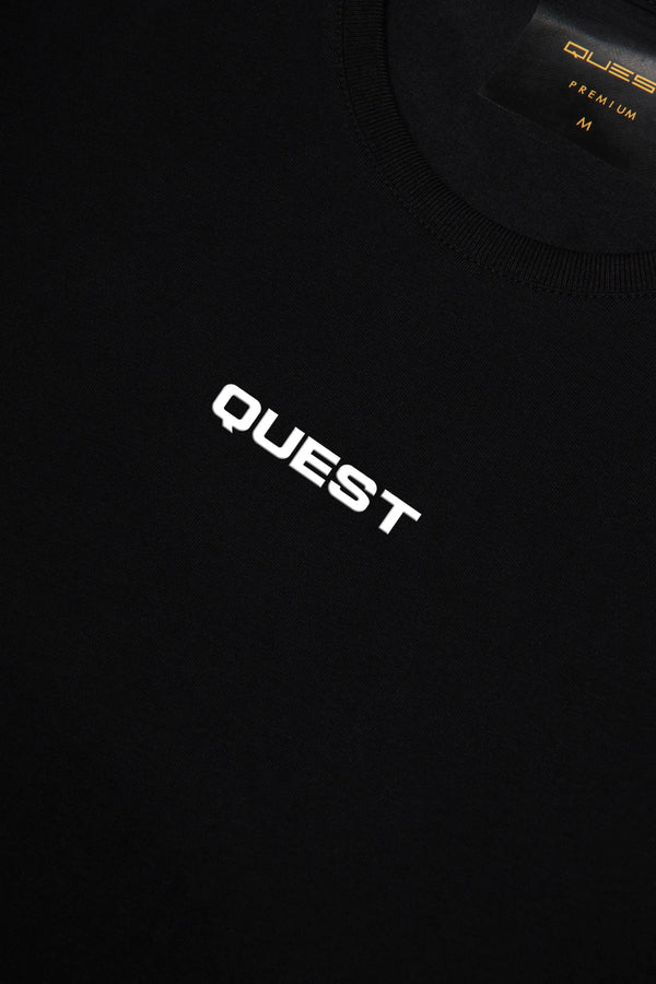 CAMISETA PREMIUM MANGA CORTA COLOR NEGRO