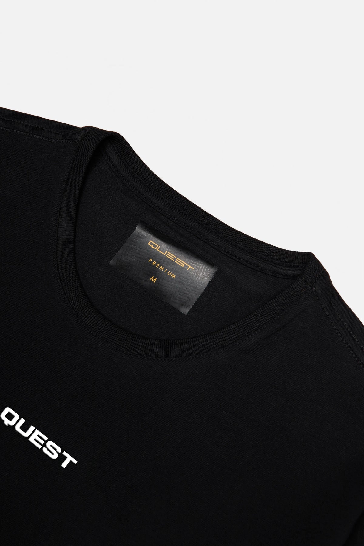 CAMISETA PREMIUM MANGA CORTA COLOR NEGRO