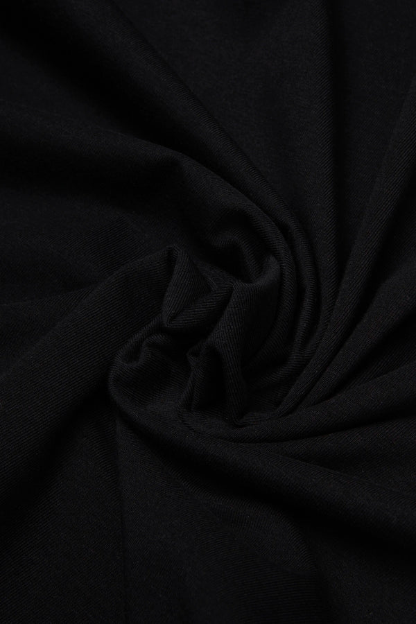 CAMISETA PREMIUM MANGA CORTA COLOR NEGRO