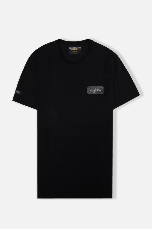 CAMISETA PREMIUM MANGA CORTA COLOR NEGRO