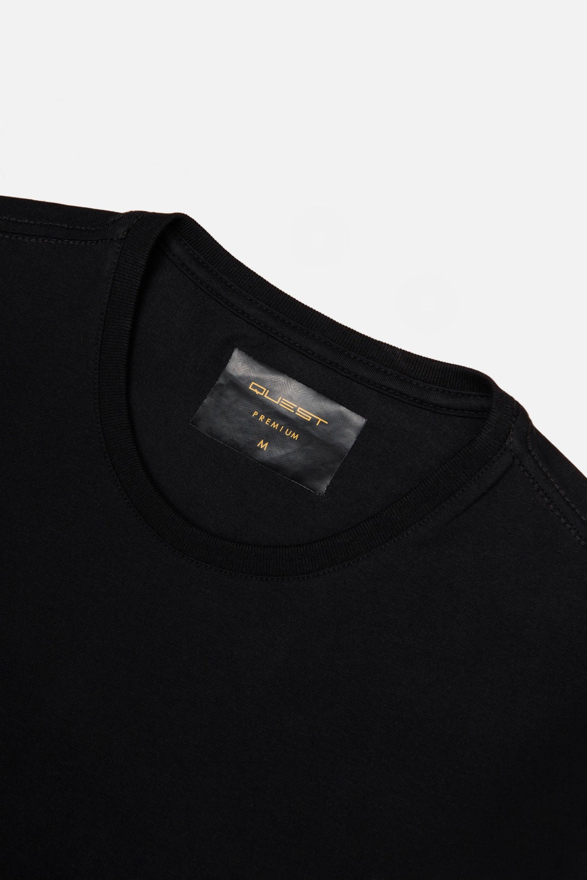 CAMISETA PREMIUM MANGA CORTA COLOR NEGRO