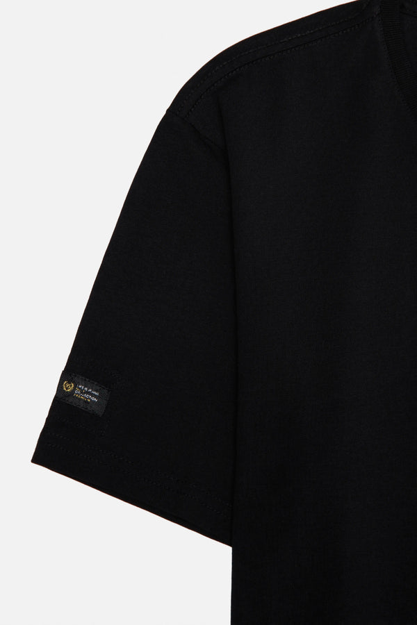 CAMISETA PREMIUM MANGA CORTA COLOR NEGRO