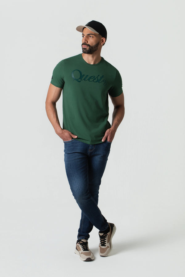 CAMISETA PREMIUM MANGA CORTA COLOR PINENEEDLE