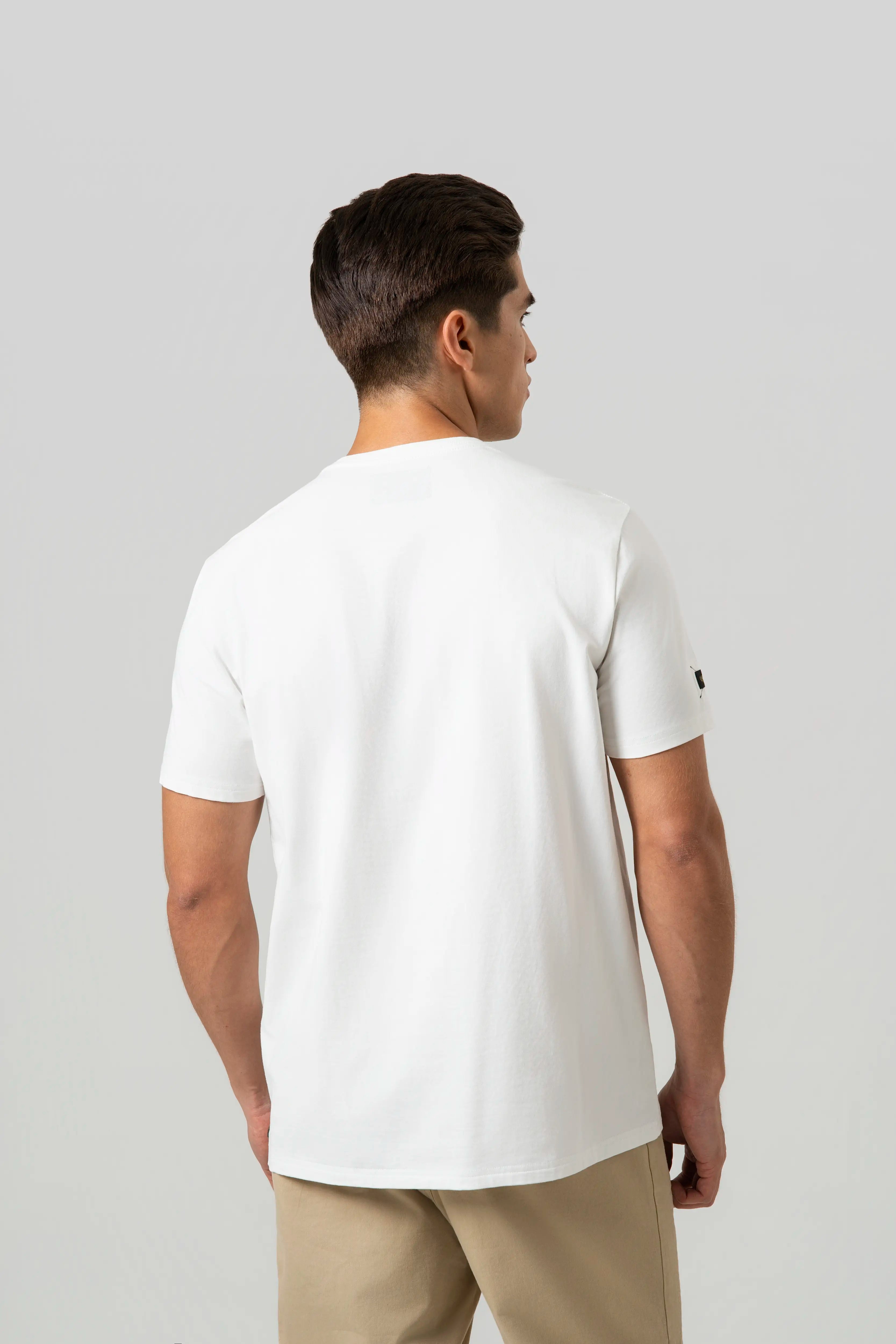 CAMISETA PREMIUM MANGA CORTA COLOR IVORY